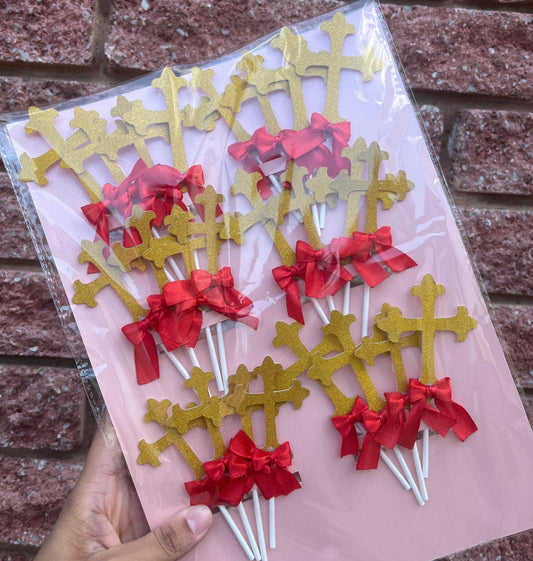 Cardstock Cut-Out Cupcake Toppers